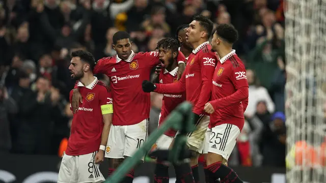 Fred dan Antony Cetak Gol, Manchester United Singkirkan Barcelona di Liga Europa