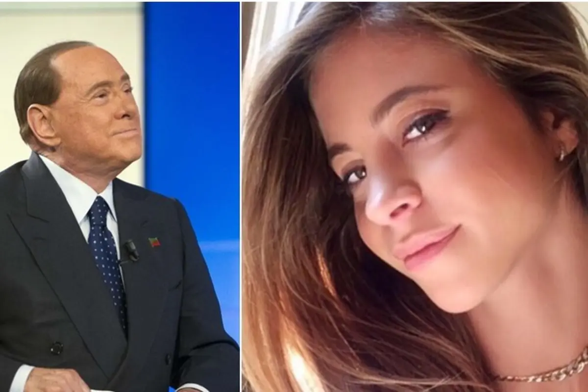 Silvio Berlusconi dan Lavinia Palombini (corrieredellosport)