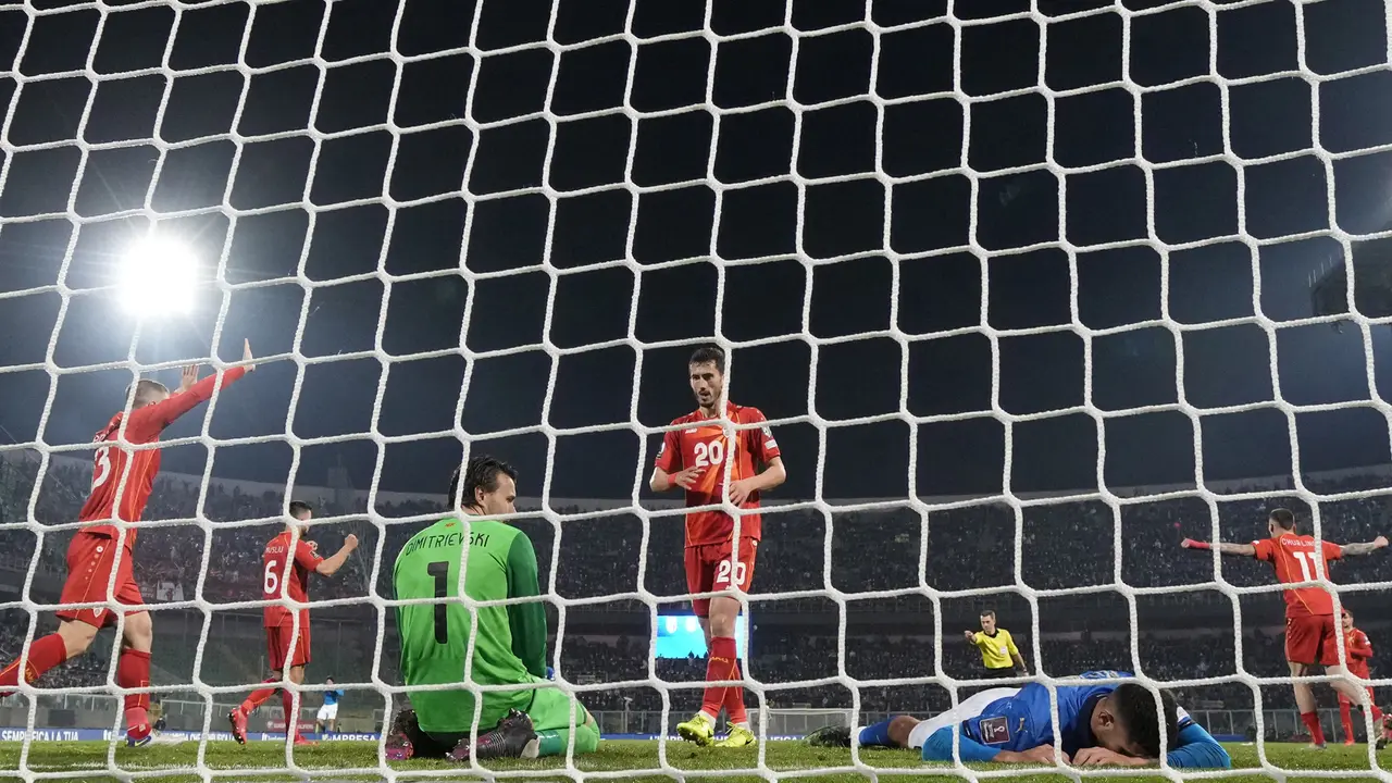 Foto: Reaksi Pemain Timnas Italia Usai Dipastikan Kembali Gagal Tampil di Piala Dunia