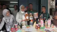 BPOM menemukan ada 45 jenis bahan pangan ilegal yang beredar di hotel dan restoran.