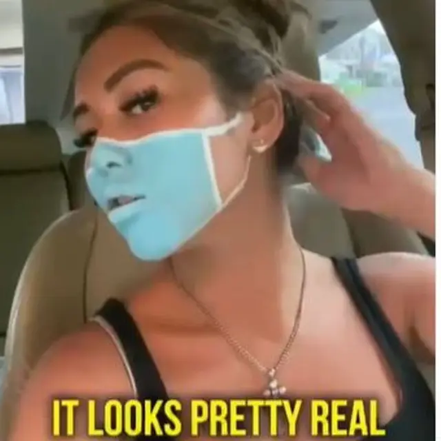 Turis Asing di Bali Lukis Masker di Wajah Demi Konten, Warganet Meradang