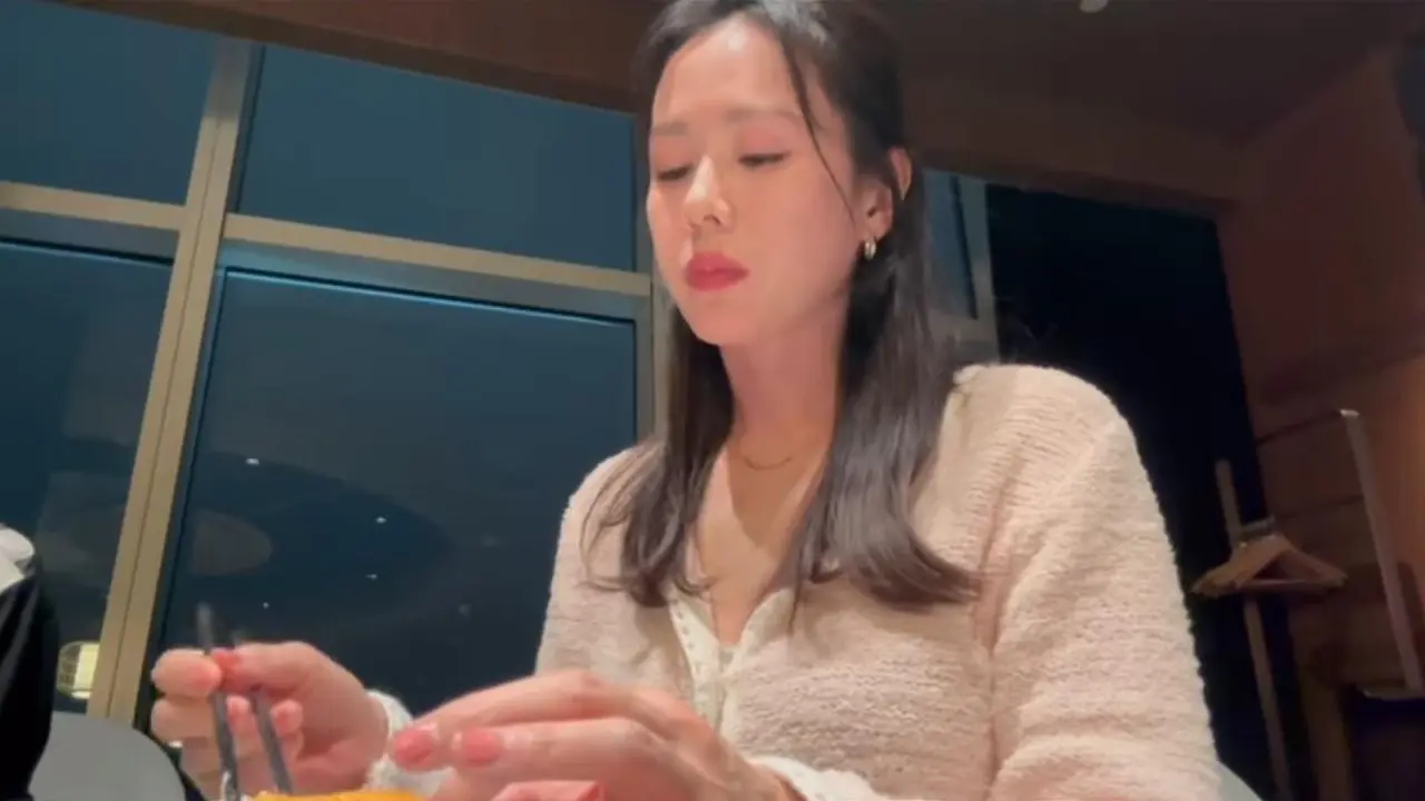 Son Ye Jin unggah video mukbang usai serangkaian agenda kerjanya di Taiwan