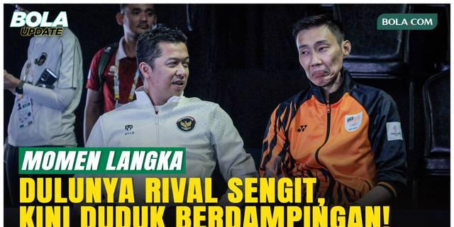Momen Langka! Lee Chong Wei dan Taufik Hidayat Duduk Bareng di Final SEA Games 2025