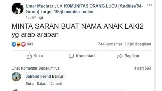 5 Komentar Netizen Ini Kocak Banget, Bikin Senyum Nyengir