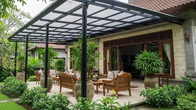 Pilihan Kanopi Rumah yang Tidak Bikin Teras Tambah Panas