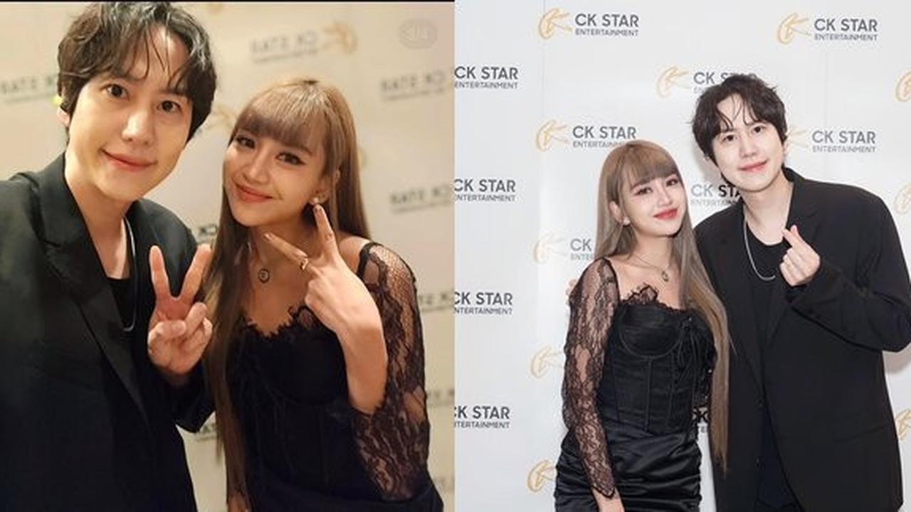 Jadi Kenyataan, Momen Ghea Indrawari Bahagia Bisa Foto Bareng Bahkan Duet dengan Cho Kyuhyun