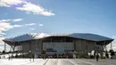 Stade de Lyon adalah markas klub Olympique Lyonnais. Ini adalah stadion yang baru saja selesai dibangun dan berkapasitas 50.186 penonton. (AFP/Romain Lafabregue)