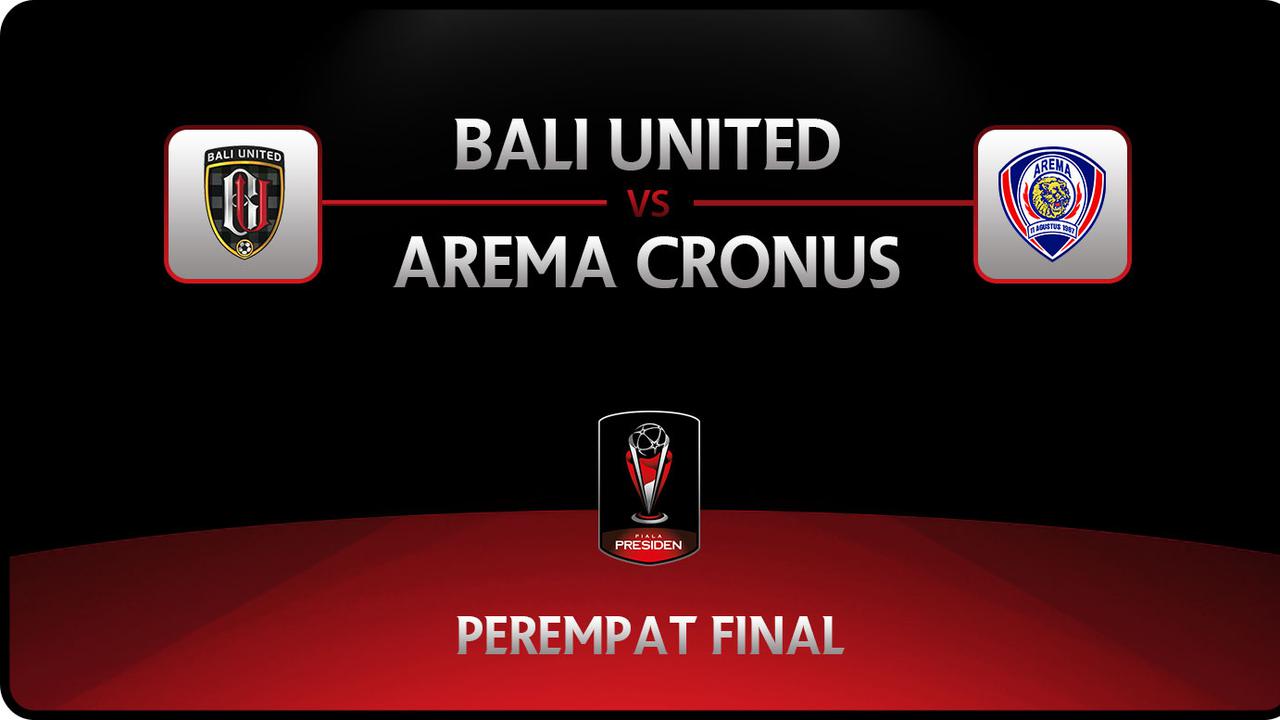 Piala Presiden 2015, Bali United vs Arema Cronus (Liputan6.com/Yoshiro) 
