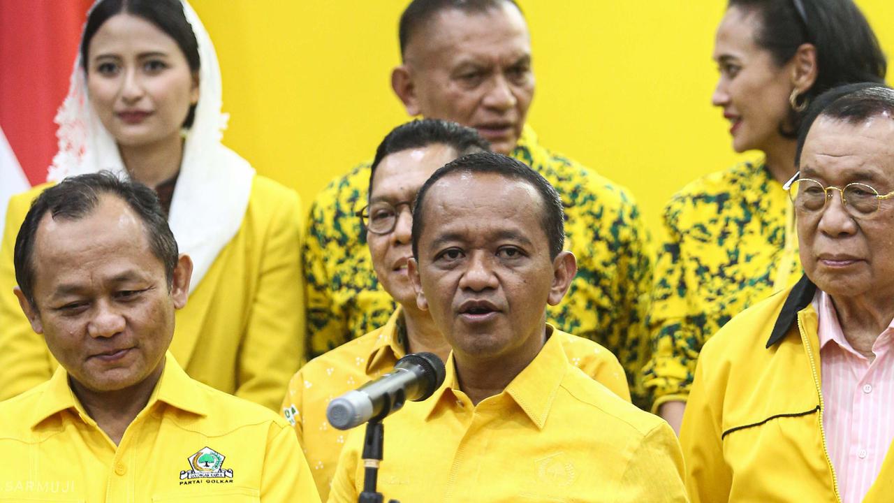 VIDEO: Ini Susunan Lengkap Pengurus Baru Golkar Diumumkan Bahlil, Ada Jokowi & Gibran?
