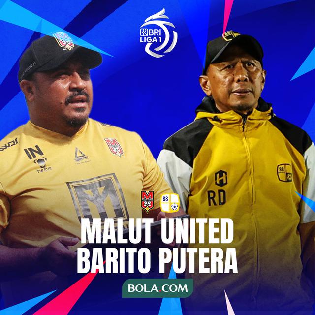 BRI Liga 1 - Malut United Vs Barito Putera - Duel Pelatih