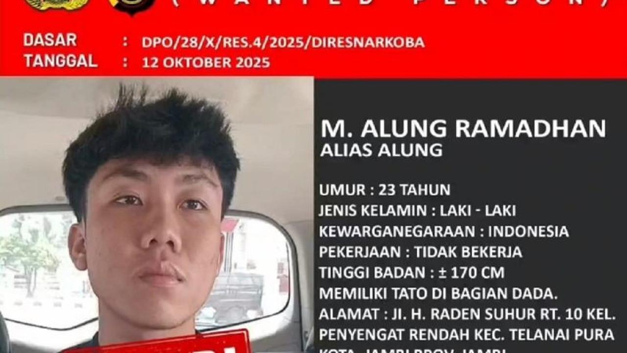 Polda Jambi Minta Bantuan Mabes Polri Buru DPO Narkoba Jaringan 58 Kg Sabu