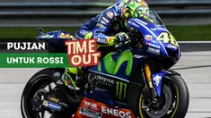 Berita video ikon MotoGP, Valentino Rossi, disamakan dengan pelari cepat ternama dunia, Usain Bolt. Siapa yang memberi pujian tersebut?