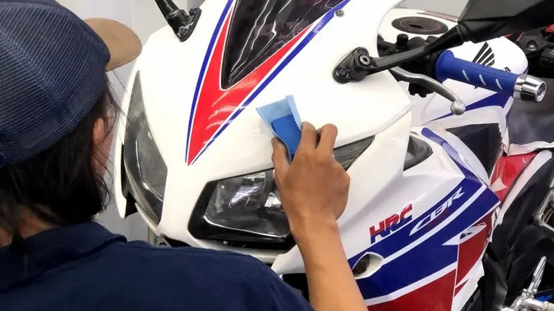 Coating juga Kini Bisa untuk Sepeda Motor dan Helm (Ist)