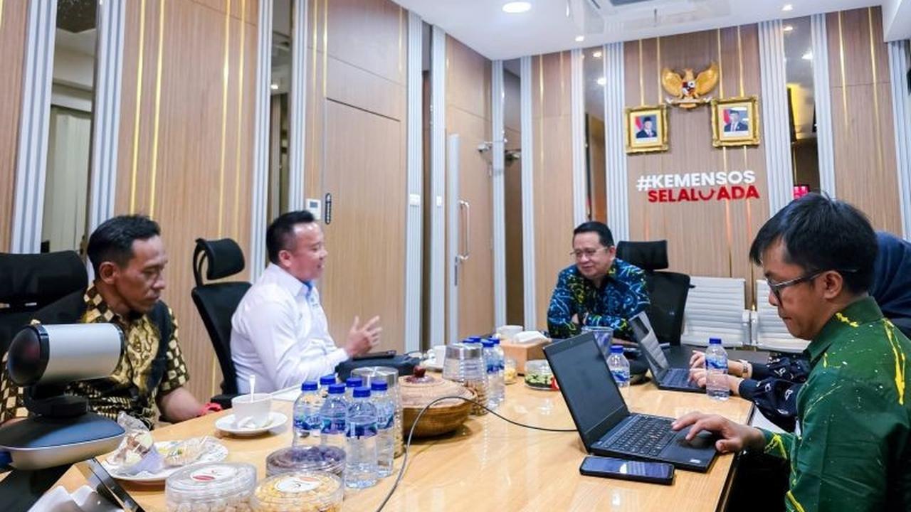 Morowali Utara Perkuat Penanggulangan Kemiskinan, Bupati Delis J Hehi Kunjungi Kemensos