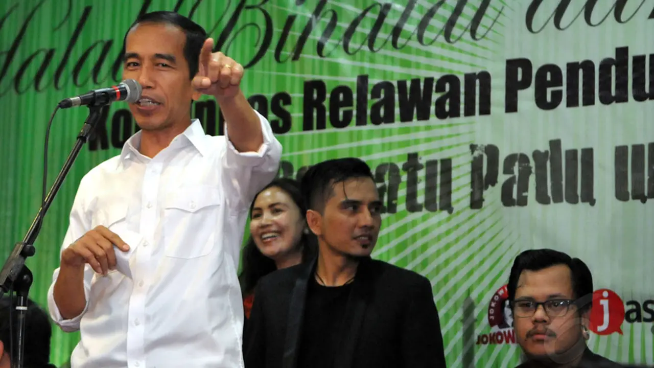 Keramahan Jokowi Saat Hadiri Halal bi Halal