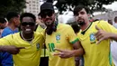Pengalaman menjadi faktor utama Neymar ditunjuk Carlo Ancelotti. Meskipun begitu, Ancelotti juga tetap menyoroti faktor kebugaran. (AP Photo/Bruna Prado)