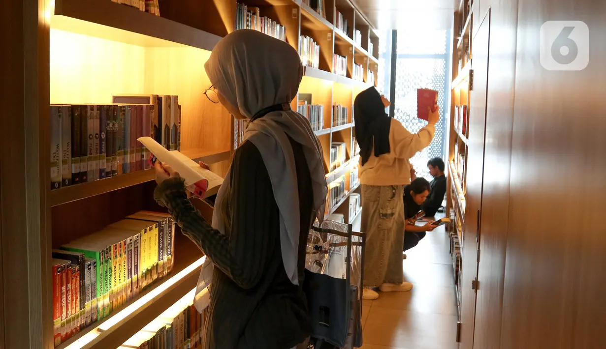 “Kita Bertemu di Halaman 23” menggambarkan perjalanan panjang dunia literasi di Indonesia. (Liputan6.com/Herman Zakharia)