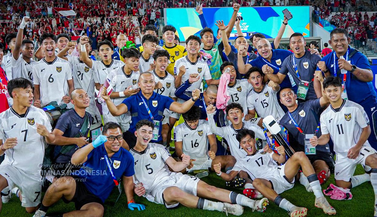 <p>Kemenangan Indonesia ini berkat gol semeta wayang yang dipersembahkan Evandra Florasta. Pemain bernomor punggung enam itu mencetak gol lewat sontekan jarak dekat setelah tendangan penaltinya sempat dimentahkan oleh kiper Timnas Korea Selatan U-17. (Dok PSSI)</p>