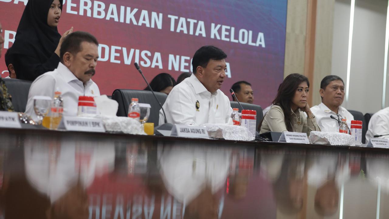 Menko Polkam paparkan capaian Desk Koordinasi Pencegahan Korupsi dan Perbaikan Tata Kelola