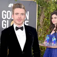 Fiji Water Girl muncul di foto Richard Madden. (Foto: E!News)