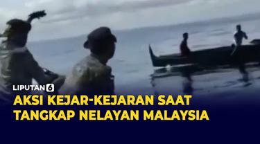 Tegang! Aksi Kejar-Kejaran KKP saat Tangkap Nelayan Malaysia