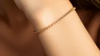 Rekomendasi 7 Model Gelang Emas 24 Karat 15 Gram, Elegan, Eksklusif, dan Tetap Modis