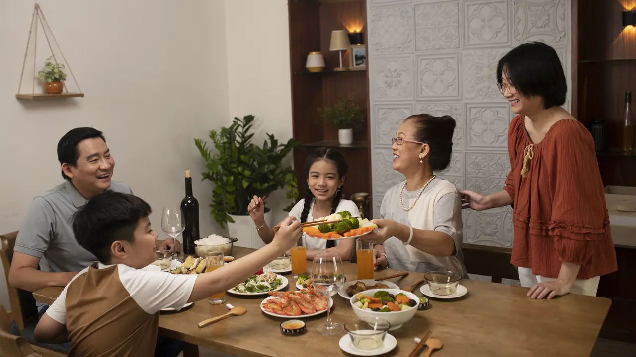 5. Jadwalkan Makan Malam Bersama Keluarga [Dok/freepik.com]