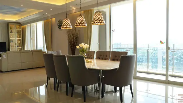 Desain Interior Apartemen 5 Kamar Tidur