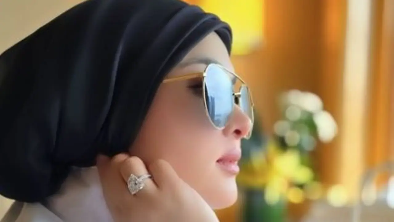 Syahrini dan menu makannya (Instagram/princessyahrini)