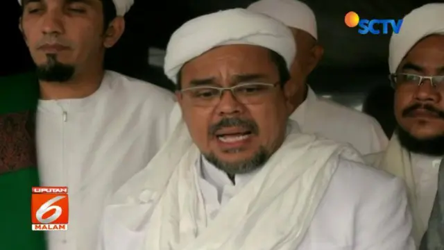 Rizieq Shihab diperiksa terkait kasus dugaan chat berkonten pornografi yang melibatkan dirinya dengan Firza Husein.