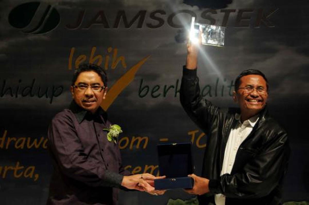 Dahlan Iskan hadiri perayaan HUT ke-35 Jamsostek