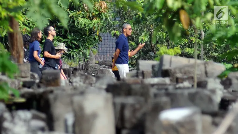 Obama Kunjungi Candi Prambanan