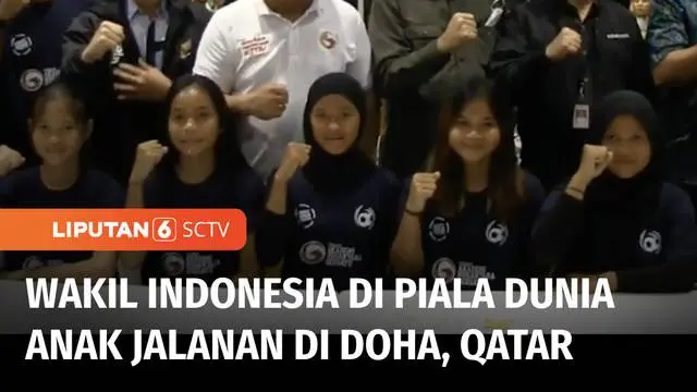 Tim Putri Garuda Baru akan mengikuti kejuaraan Piala Dunia Anak Jalanan 2022, yang berlangsung di Doha, Qatar. Selain bertanding sepakbola, tim garuda putri ini juga akan memperkenalkan budaya Indonesia di negara Timur Tengah.