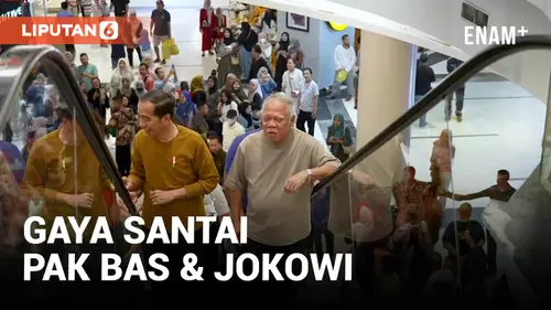 VIDEO: Ditemani Pak Bas, Jokowi Kunjungi Pusat Perbelanjaan di Banyumas