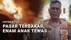Kebakaran pasar di Paniai, Papua Tengah, menghanguskan 40 kios dan menewaskan 11 orang. Dari 11 orang yang tewas, enam korban di antaranya anak-anak.