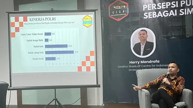 Direktur Eksekutif Center for Indonesian Strategic Action (CISA) Herry Mendrofa.