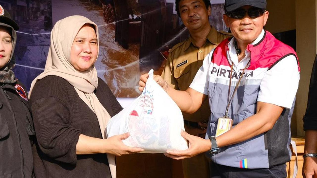 Bantuan korban banjir cawang