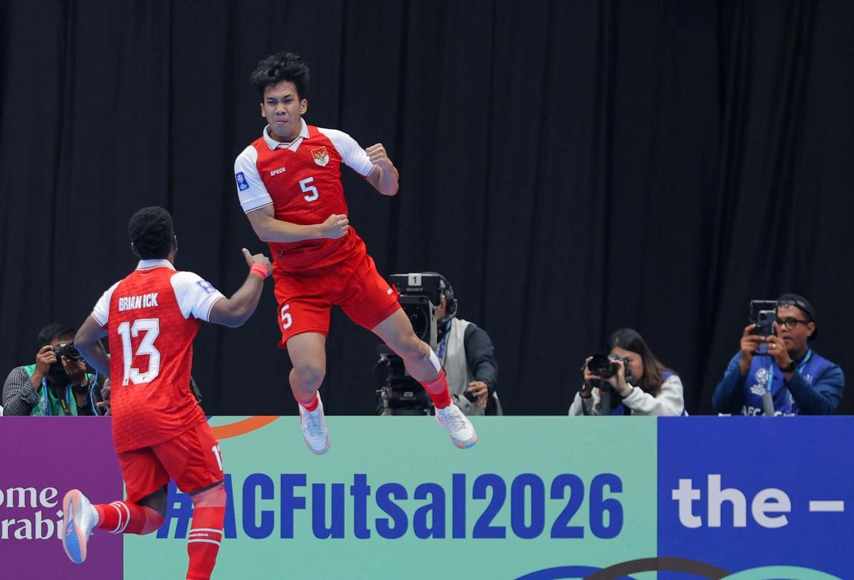 FOTO: Timnas Futsal Indonesia Gagal Juara Asia Usai Kalah Adu Penalt