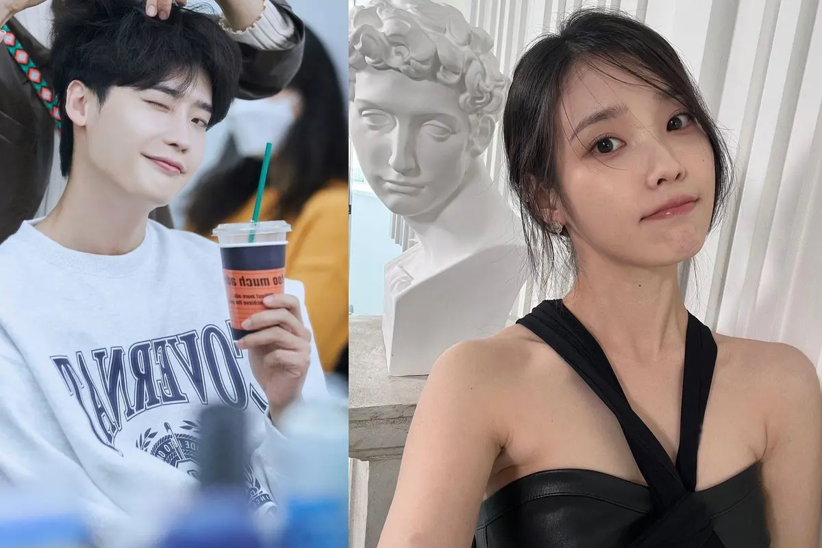 IU dan Lee Jong Suk. (Instagram/ dlwlrma - jongsuk0206)