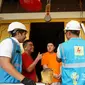 Program penggantian menjadi Smart Meter AMI di lingkungan kerja PLN Unit Induk Distribusi Jakarta Raya pada tahun 2023 dimulai hari ini di kawasan Teguk Gong, Jakarta Utara, yang merupakan pelanggan PLN UP3 Bandengan. Dok PLN