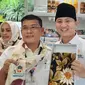 Bupati Trenggalek Mochamad Nur Arifin  dalam acara Asosiasi Pemerintah Kabupaten Seluruh Indonesia (Apkasi) Otonomi Expo 2022, yang digelar di JCC Senayan Jakarta, Rabu (20/7/2022). (Foto: Lizsa Egeham/Liputan6.com).