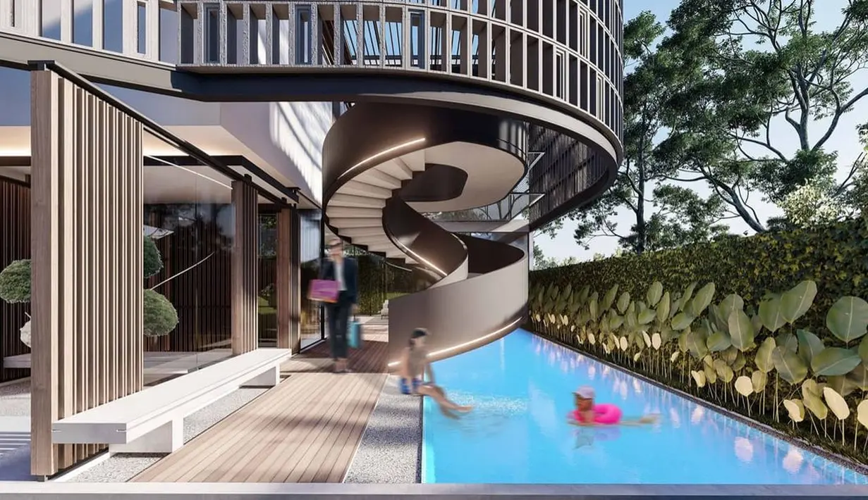 Rumah Baru Ayu Ting Ting (Instagram/angkasaarchitects)