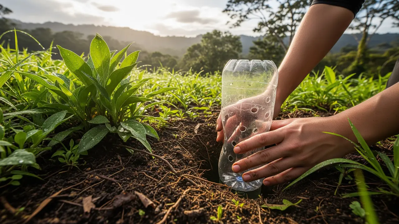 Lubang Biopori dari Botol Bekas