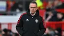 Dalam laga perdananya, Ralf Rangnick tidak terlalu membuat perubahan besar dari susunan pemain yang dibuat oleh pelatih sebelumnya, Michael Carrick. (AFP/Paul Ellis)