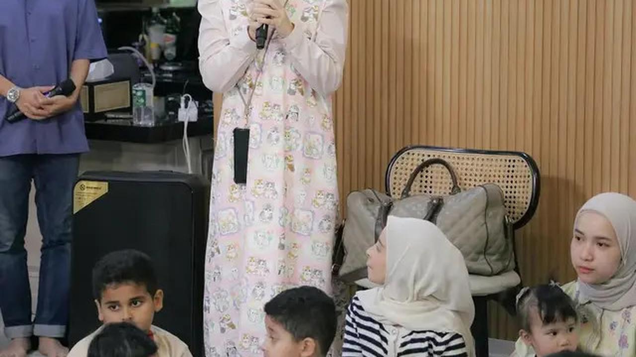 6 Potret Bukber Teman-Teman Anak Irish Bella di Rumah, Sekaligus Silaturahmi Orang Tua