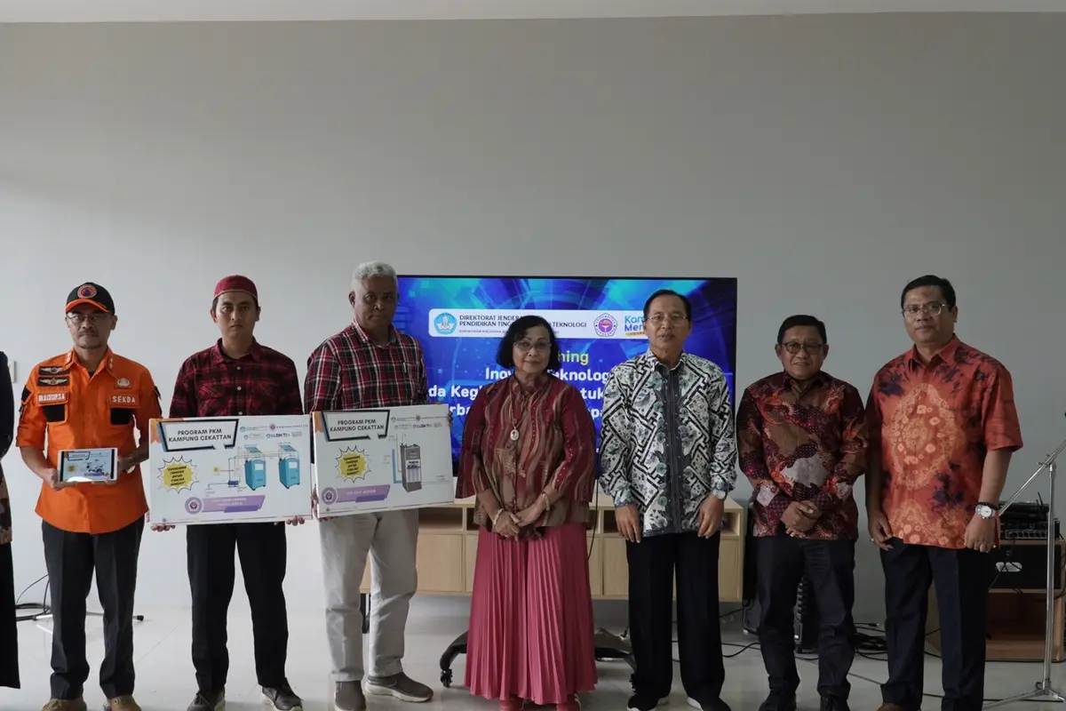 Penyerahan berbagai inovasi teknologi tepat guna Universitas Gunadarma kepada Pemerintah Kabupaten Cianjur. (Istimewa)