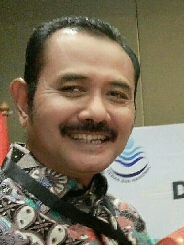 Imam Mustofa, anggota Dewan Sumber Daya Air Nasional (DSDAN) yang juga menjabat Ketua Bidang Pengairan Himpunan Kerukunan Tani Indonesia (HKTI).