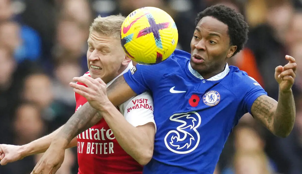 The Gunners unggul dalam penguasaan bola, 57 persen berbanding 43 persen. Pasukan Arteta melepas 14 percobaan tembakan meski hanya dua yang tepat sasaran. (AP/Kirsty Wigglesworth)