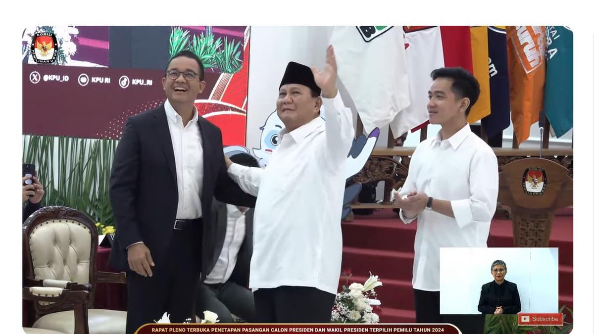 Usai Resmi Jadi Presiden, Prabowo Subianto Peluk Erat Anies Baswedan Berita Viral Hari Ini Senin 6 Mei 2024
