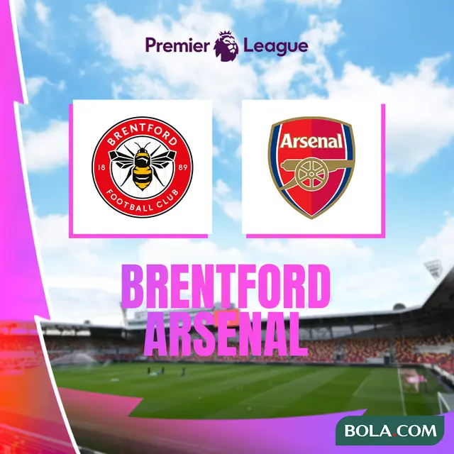 Liga Inggris - Brentford Vs Arsenal